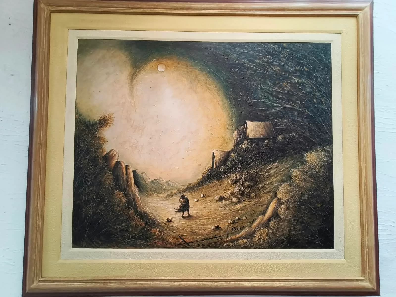 Paisaje rural andino exhibido en Hatuchay Inka Apart Hotel